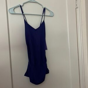 NWT unity crossback tank top purple size: L